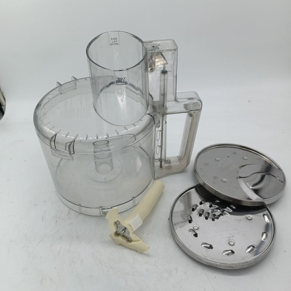 Cuisinart DLC-2011 Premier Food Processor Bowl Lid Blade Slicing Shredding Discs